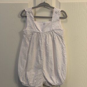 Lullaby Set White Eyelet Bubble